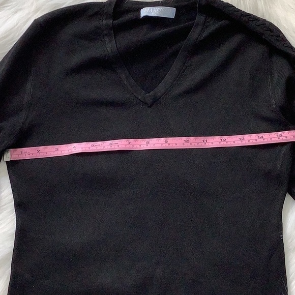 Maxfield Sweater~Laced sleeve embellished - Picture 9 of 10